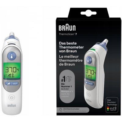 Braun IRT6520WE Thermoscan 7 +21 krytek – Zbozi.Blesk.cz