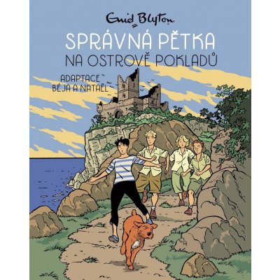 Správná pětka 1. na ostrově pokladů - komiks - Enid Blytonová