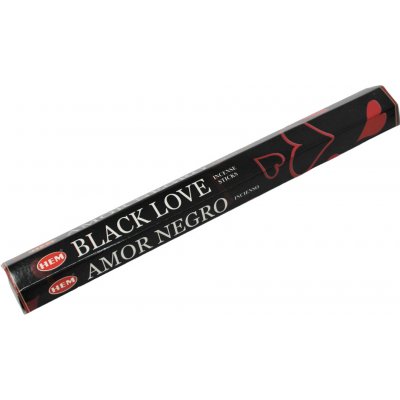 Hem Indické vonné tyčinky Black Love 20 ks – Hledejceny.cz