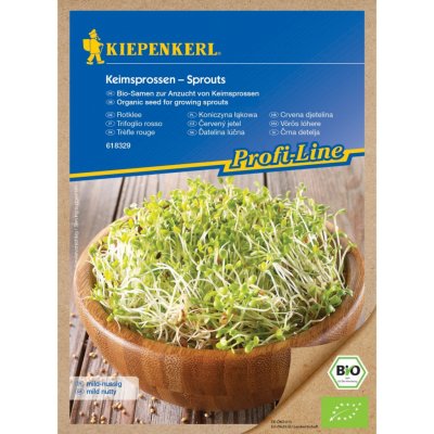 KIEPENKERL Červený jetel (Trifolium pratense) klíčky – Zboží Dáma