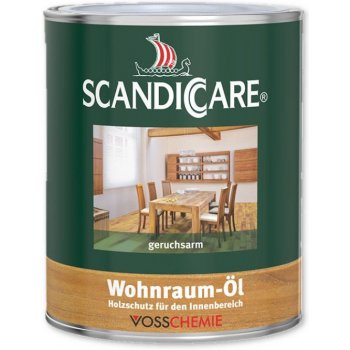 Scandiccare Wohnraum Öl Olej na nábytek 1 l bezbarvý