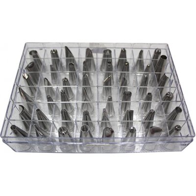 Zdobící špičky sada 48ks - Cakesicq – Sleviste.cz