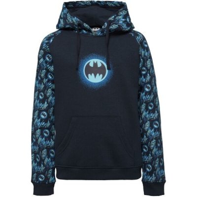 Warner Bros Batman Power Hoodie tmavě modrá – Zboží Dáma