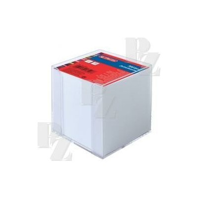Kostka poznámková v průhledné krabičce 9x9x9/700, Herlitz – Hledejceny.cz