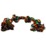 Dog Fantasy Uzel bavlněný barevný 4 knoty 60 cm – Hledejceny.cz