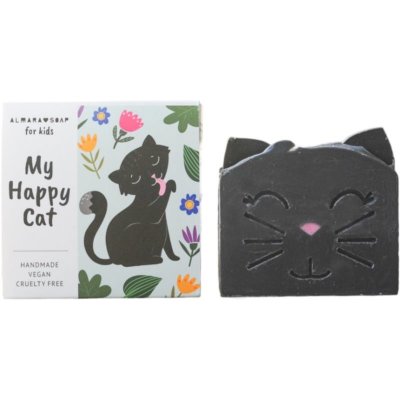 Almara Soap Přírodní tuhé mýdlo pro děti My Happy Cat 100 g – Zboží Dáma