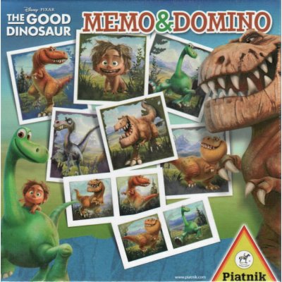 Piatnik Pexeso & Domino: Hodný Dinosaurus