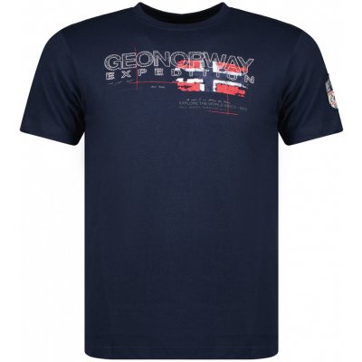 Geographical Norway tričko pánské JISLAND SS men 100 tmavě modrá – Hledejceny.cz