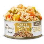 Applaws Dog Taste Toppers Broth Kuře se zeleninou156 g – Hledejceny.cz