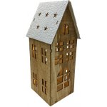 Prodex Domek hnědý LED velký 25 x 11 cm X5320770 – Hledejceny.cz