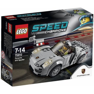 LEGO® Speed Champions 75910 Porsche 918 Spyder – Zboží Mobilmania