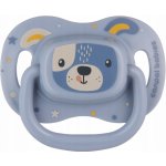 Canpol babies dudlík silikon symetrický Cute Animals 1ks modrá – Sleviste.cz