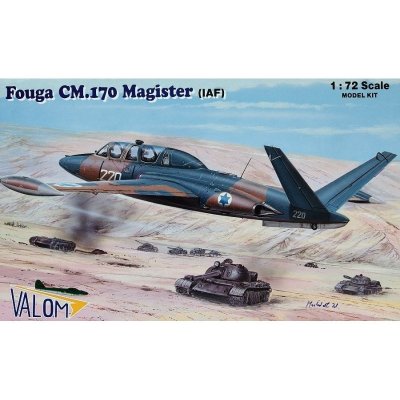 Valom Fouga CM.170 Magister IAF 72088 1:72