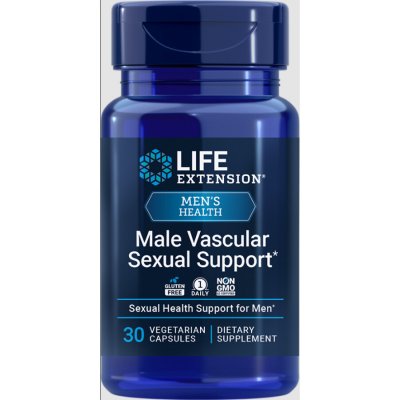 Life Extension Male Vascular Sexual Support 30 x 0,46 g vegetariánská kapsle, 100 mg – Hledejceny.cz