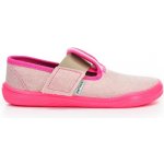 Pegres Barefoot papuče SBF10F růžové – Zboží Mobilmania