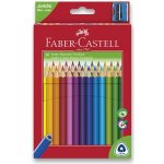 Faber Castell Grip Junior 30 barev + ořezávatko 445415 – Zboží Dáma