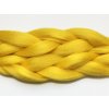 Příčesek do vlasů 100% Kanekalon jumbo braid Barva: YELLOW (žlutý)