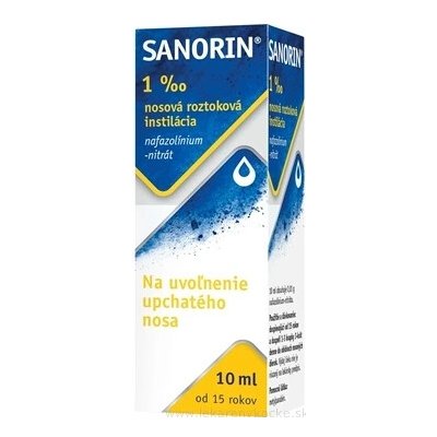 Sanorin 1 ‰ 10 ml – Hledejceny.cz