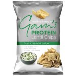 Gam's Proteinové čočkové lupínky s příchutí zakysané smetany a cibule 65 g – Zboží Dáma