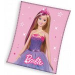 Carbotex Dětská fleecová deka Barbie princezna – Zbozi.Blesk.cz