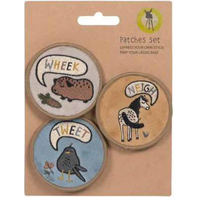 Patches Set LÄSSIG Happy Prints 3 ks 1206029080 – Hledejceny.cz