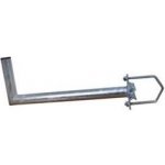 Držák antény 50cm, s vinklem (na balkón 25-89mm), trubka 42/2mm, zinek Galva – Zboží Mobilmania