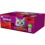 Whiskas Adult Classic Meals s hovězím kuřecím jehněčím drůbežím v omáčce 160 x 85 g – Sleviste.cz