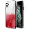 Pouzdro a kryt na mobilní telefon Apple Pouzdro AppleKing mramorované odolné proti poškrábání iPhone 11 Pro - červené