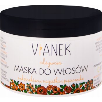 Vianek Nutritious regenerační maska na vlasy s vyživujícím účinkem s extraktem z měsíčku lékařského 150 ml