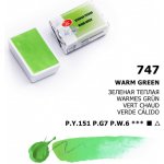 Nevskaya Palitra Akvarelová barva White Nights 2,5 ml Warm Green – Hledejceny.cz