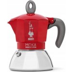 Bialetti Moka Induction 2 červená – Zboží Dáma