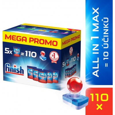 Calgonit Finish All in1 Max Mega Box 110 ks – Zboží Dáma