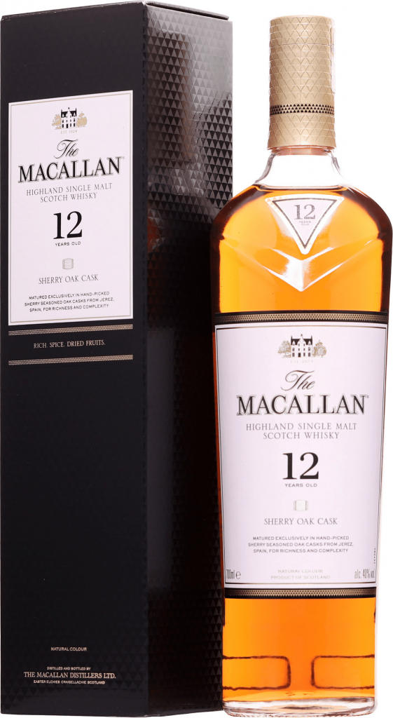 Macallan 12y Sherry Oak Cask 40% 0,7 l (kazeta)