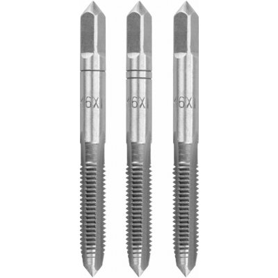 STREND PRO Závitník M 6 × 1,0mm, DIN 352 – sada 3ks – Hledejceny.cz