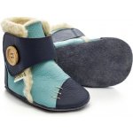 Liliputi Kožené zimní botičky soft soled north sea – Sleviste.cz