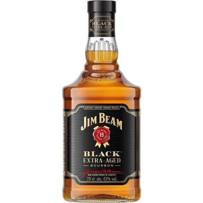 Jim Beam Black Extra Aged 43% 1 l (holá láhev) – Hledejceny.cz