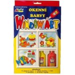 SMT Creatoys Okenní barvy 5x20ml s konturou se třpytkami + předlohy v krabici 16x26x2,5cm – Hledejceny.cz