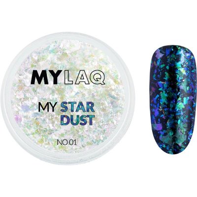MYLAQ My Star Dust třpytky na nehty 01 0,2 g – Zboží Mobilmania