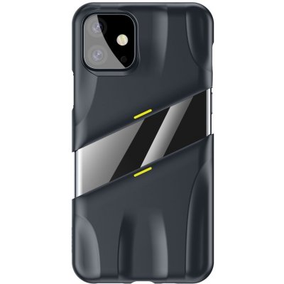 Pouzdro BASEUS Airflow Cooling Game Protective case Apple iPhone 11 Pro šedé/yellow – Zboží Mobilmania