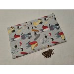 Pro útulný domov Nahřívací polštářek Pejsci s pohankovými slupkami – Zboží Dáma