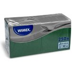 Wimex ubrousky 2V tmavě zelené 250ks 24x24cm – Zboží Dáma