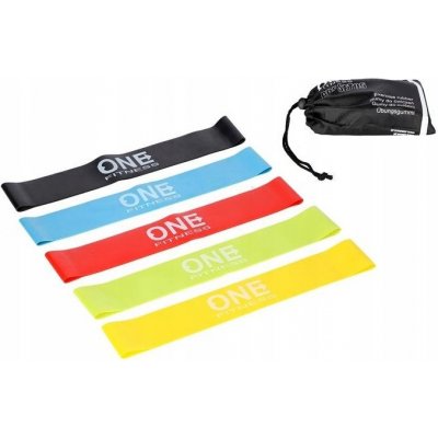 ONE FITNESS PBF SET05 Sada odporových gum – Zboží Mobilmania