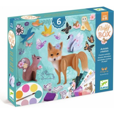 Djeco Multiaktivní kreativní sada Fluffy box – Hledejceny.cz