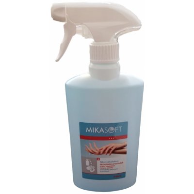 Mikasoft Alkoholový dezinfekční prostředek na ruce a pokožku 500 ml – Zboží Mobilmania