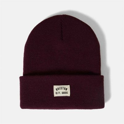 Brixton Woodburn Watch Cap beanie Washed Black WABLK – Hledejceny.cz