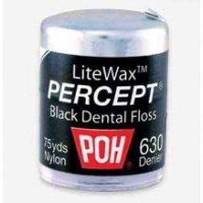 POH Percept 630 černá voskovaná niť 68,5 m – Zboží Dáma