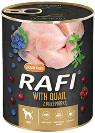 Dolina Noteci Rafi Adult Dog Quail 800 g