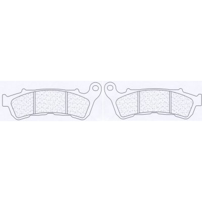 Přední brzdové destičky CL-Brakes HONDA ST/STX 1300 Pan European 2008-2015 směs A3+ | Zboží Auto