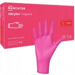 Mercator Nitrylex magenta nepudrované 100 ks – Zboží Dáma
