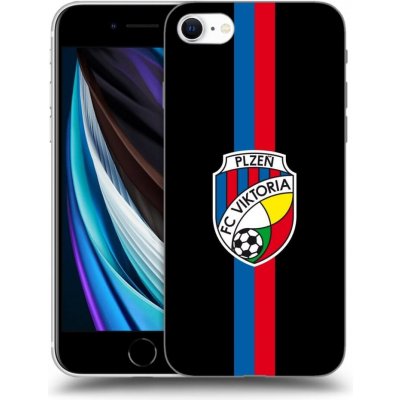 Picasee silikonové Apple iPhone SE 2020 - FC Viktoria Plzeň H černé